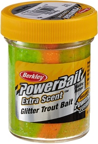 Berkley PowerBait Glitter Trout Bait, Chartreuse ST BGC